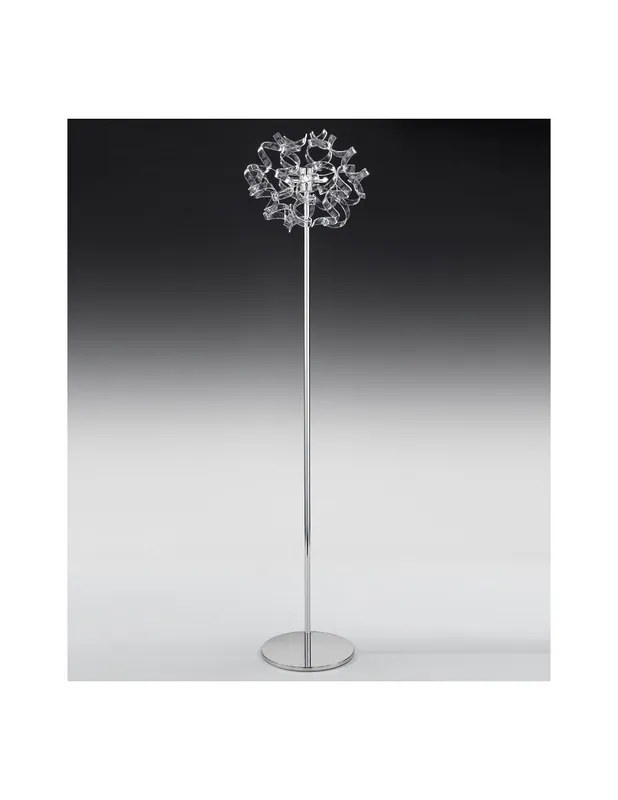 Acquista Ora Metal lux Astro 205.740 lampada da terra camera da letto riccioli vetro