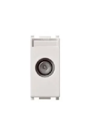Prezzo Conveniente VIMAR PLANA PRESA COASSIALE TV-RD-SAT PASSANTE 10DB BIANCA 14300.10