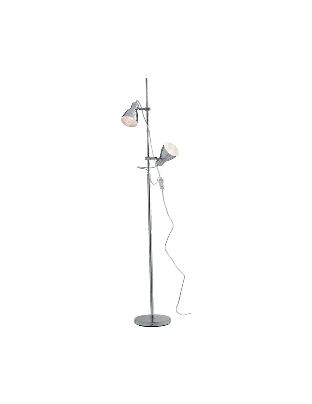 Piantana lemonde cromo 2xe27 36x153cm Ultima Occasione