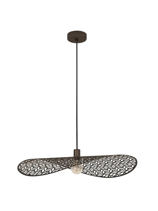 Lampadario moderno design metallo taglio laser D.80cm GL1938 Offerta Lampo