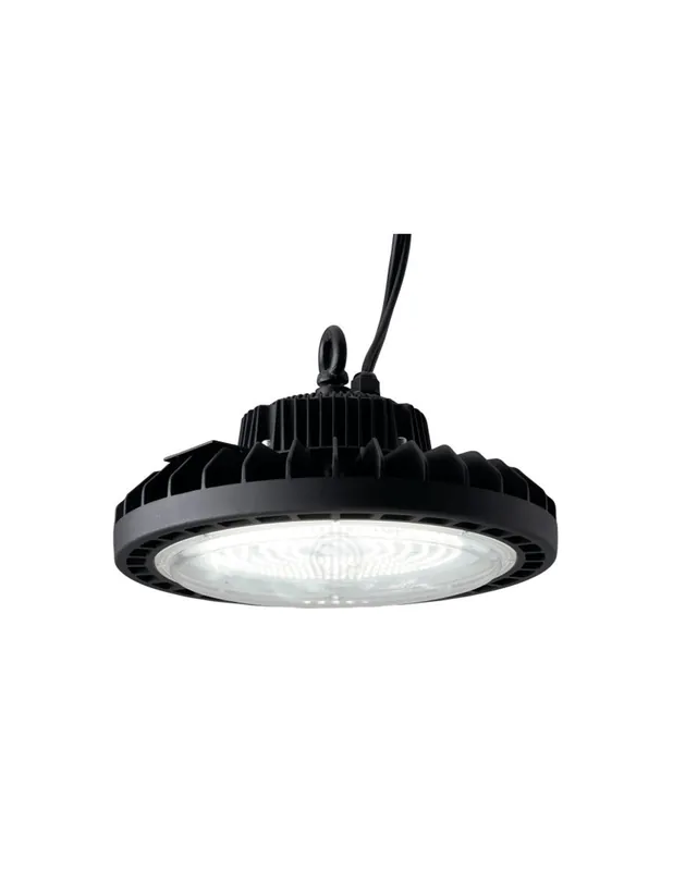Faro high-bay led industriale nero 200w 28000lm 4000k IP65 Prezzo Conveniente