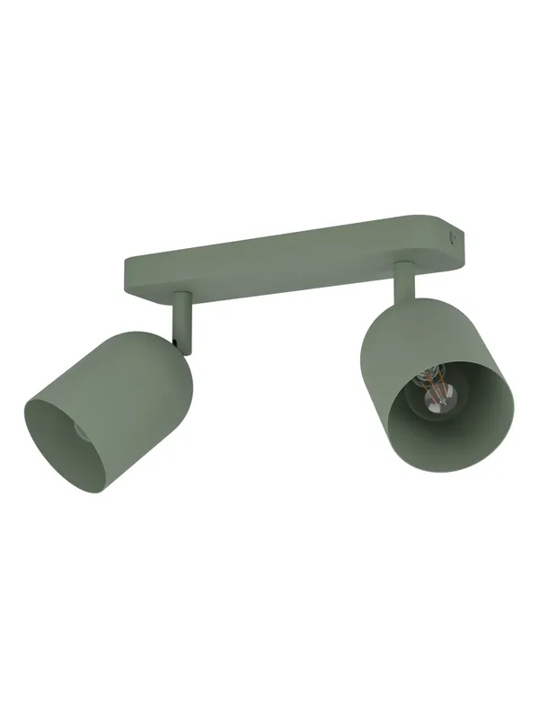 Plafoniera faretti spot orientabili moderno a 2 luci GL1930 Sconto