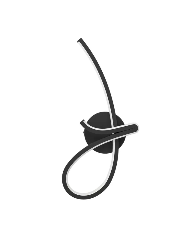 Applique da parete a led moderno design nero GL1974 Offerta Limitata