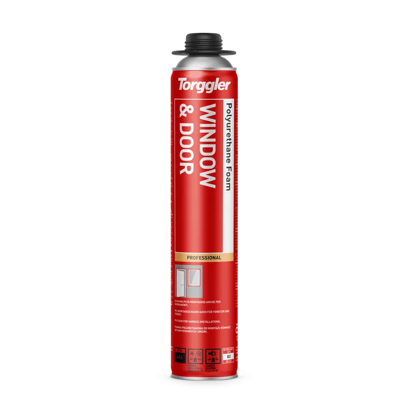 SCHIUMA POLIURETANICA per pistola TORGGLER PU Foam Window & Door 750ml Non Perdere