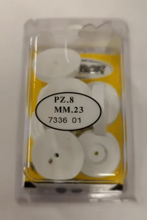 Prezzo Scontato Sottopiedi So.Di.Fer diametro 23mm bianco 8pz - 733601