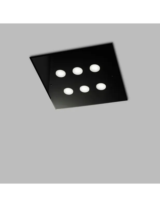 Dado 259.360 Metal lux plafoniera moderna in vetro Soddisfatti O Rimborsati