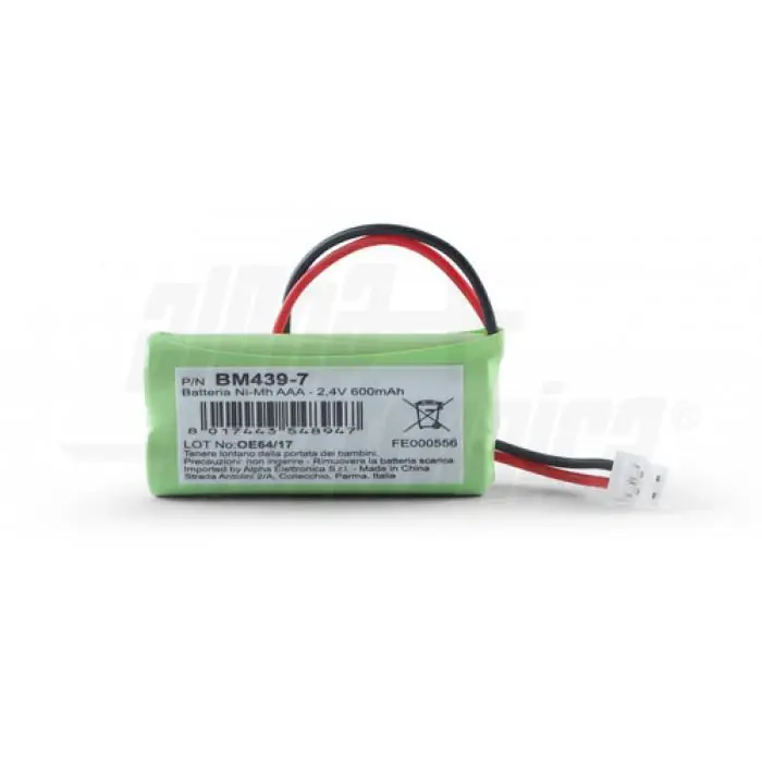 Compra Online Batteria Ni-Mh AAA Alpha Elettronica 600mAh 2.4V - BM439-7