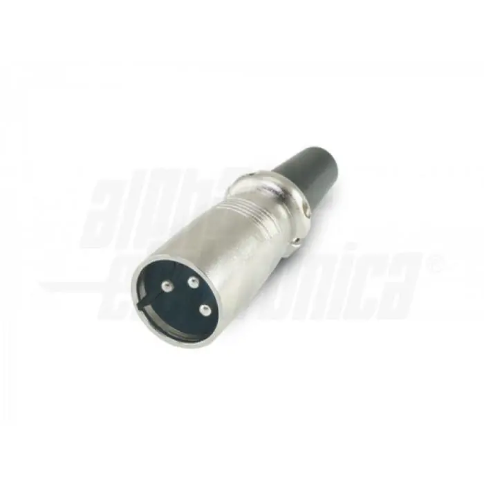 Quantità Limitata Spina XLR Alpha Elettronica 3P ottone nichelato - 40-60