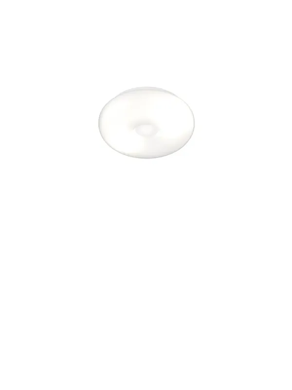 Plafoniera moderna design vetro bianco d.32cm 2 luci tpl 1082 Offerta Speciale