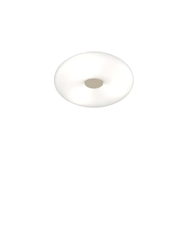 Saldi Plafoniera moderna design vetro bianco d.42cm 3 luci tpl 1081