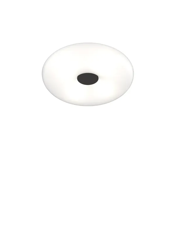 Prezzo Basso Plafoniera moderna design vetro bianco d.52cm 4 luci tpl 1080