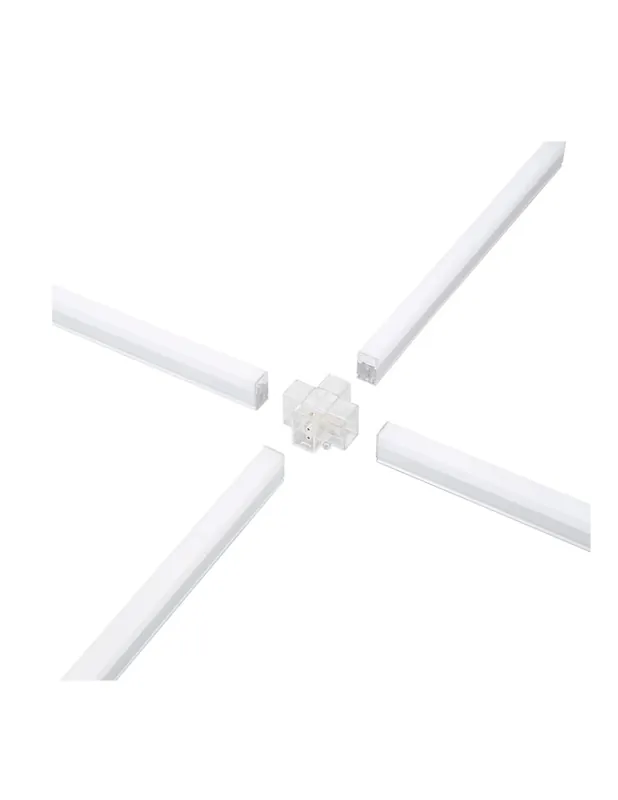 X cross connector per barra led shape Prezzo Di Fabbrica