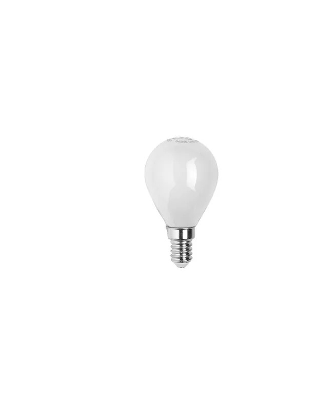 Lampada goccia E14 smerigliata 4.5w40w 470lm 4000k 230v Soddisfatti O Rimborsati