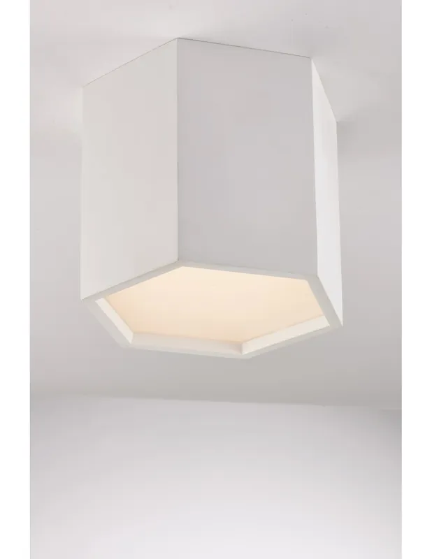 Plafoniera led bianca 12w 1310lm cct 20x20x15cm Occasione Imperdibile