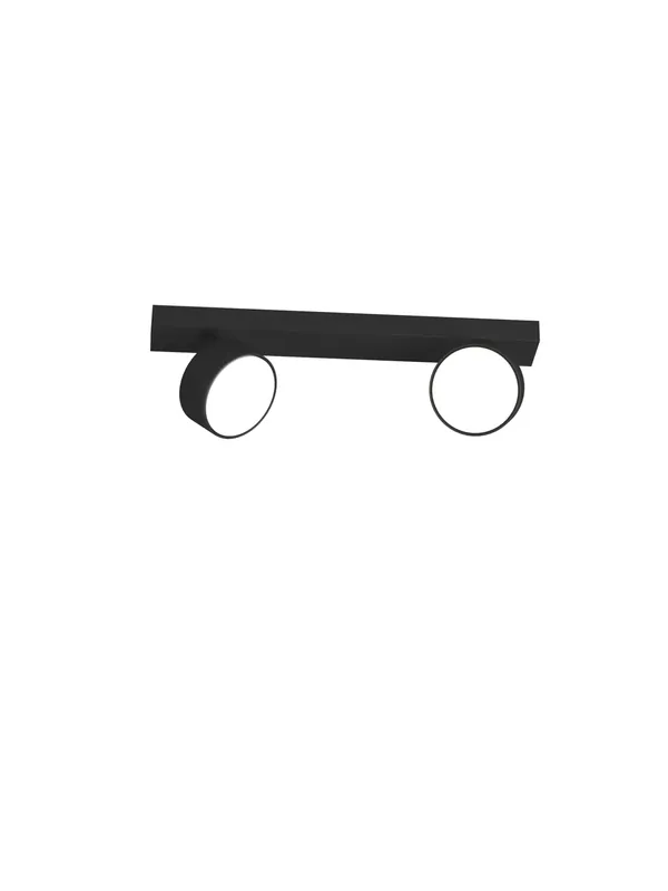 Faretto spot orientabile moderno a led design a 2 luci tpl 1061 Ordina Subito
