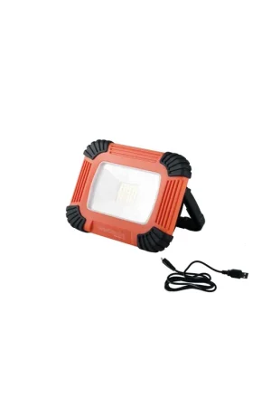 Proiettore portatile a led ricaricabile batteria 10w IP54 900lm Ordina Subito