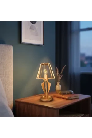 Novità Lumetto lampada moderna in metallo design oro BGA 3537-lp