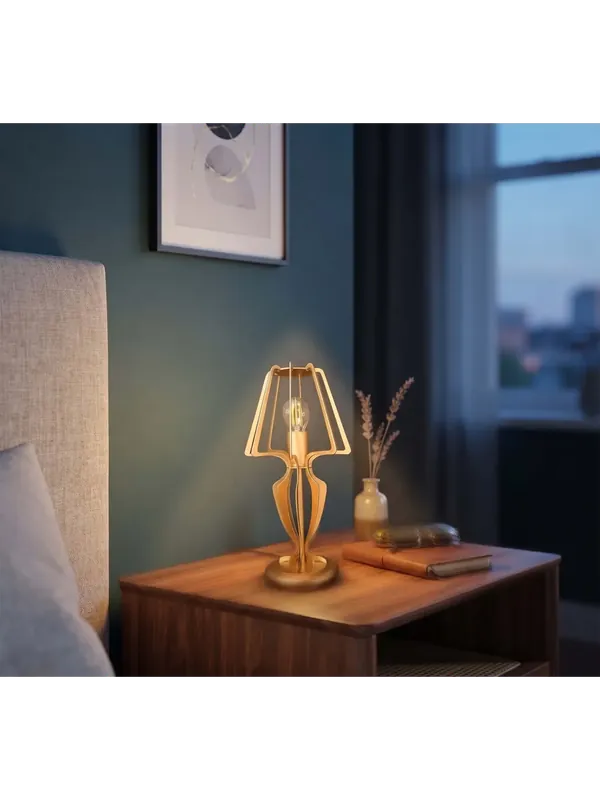 Novità Lumetto lampada moderna in metallo design oro BGA 3537-lp