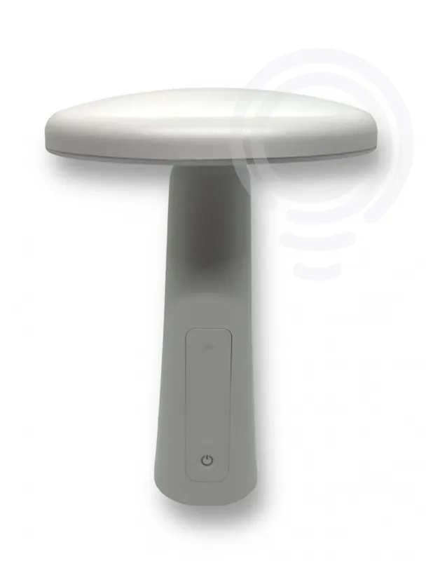 Lampada da tavolo portatile ricaricabile accensione touch ip44 led 4w 160lm 3000k funz 8h ricarica 4h Nuova Collezione