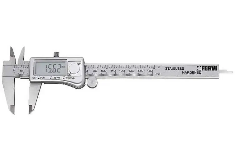Prezzo Scontato CALIBRO ELETTRONICO DIGITALE INOX FERVI