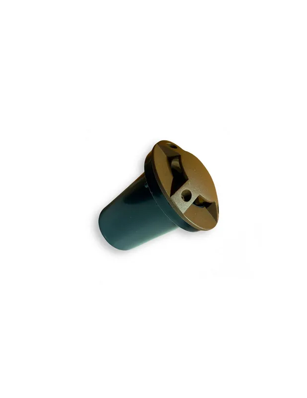Faretto da esterno incasso calpestabile 1xGU10 IP67 Acciaio Bronzo Offerta Lampo
