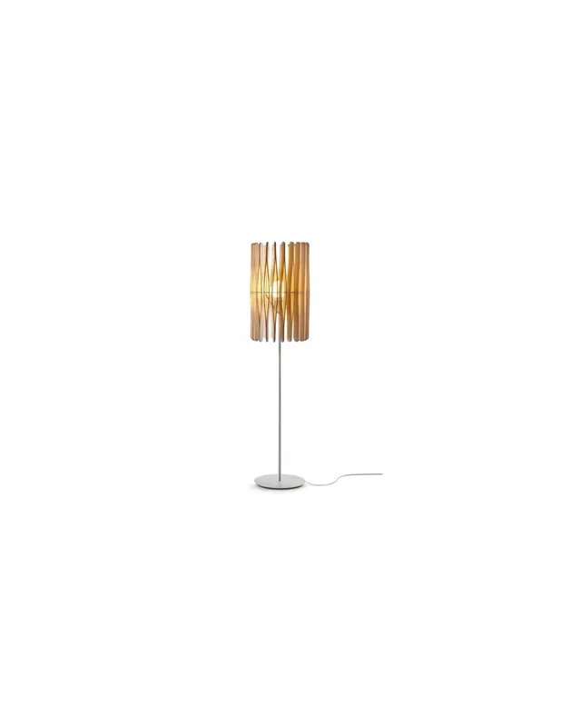 Pagamento Sicuro Fabbian Stick F23 C01 lampada da terra in legno