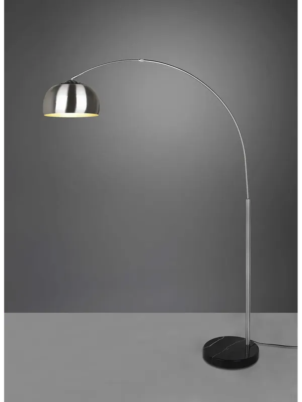 Prezzo Conveniente Piantana lampada da terra moderna con arco e base in marmo a 1 luce TR770