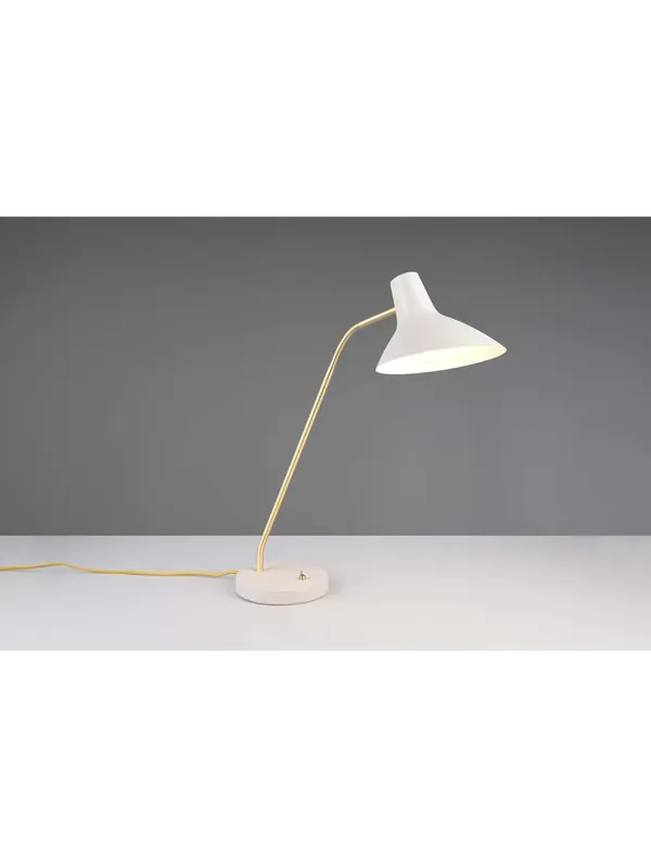 Quantità Limitata Lampada da tavolo studio moderno con braccio flessibile a 1 luce TR768