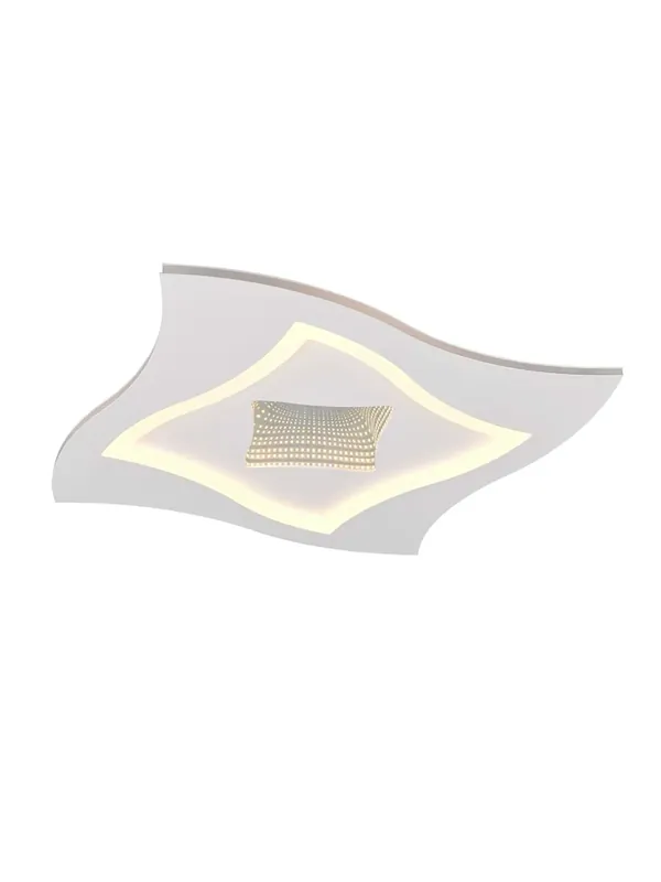 Professionale Plafoniera moderna a led RGB 3D con telecomando design TR761