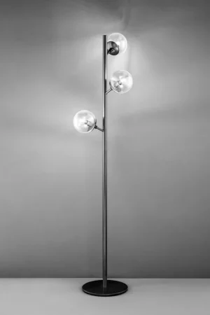 Solo Oggi Global 262.733 Metal lux lampada da terra moderna