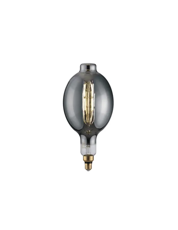 Lampadina led filamento smoke bt180 e27 8w 250lm 1800k 300 180*385mm 15000h cri80 Offerta Speciale