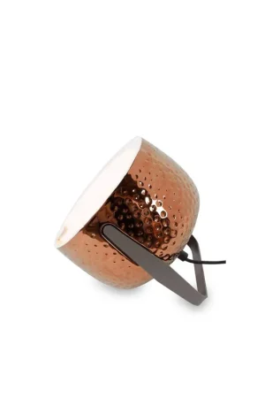 Karman BAG HP154 BR INT lampada moderna ceramica bronzo con texture Pagamento Sicuro
