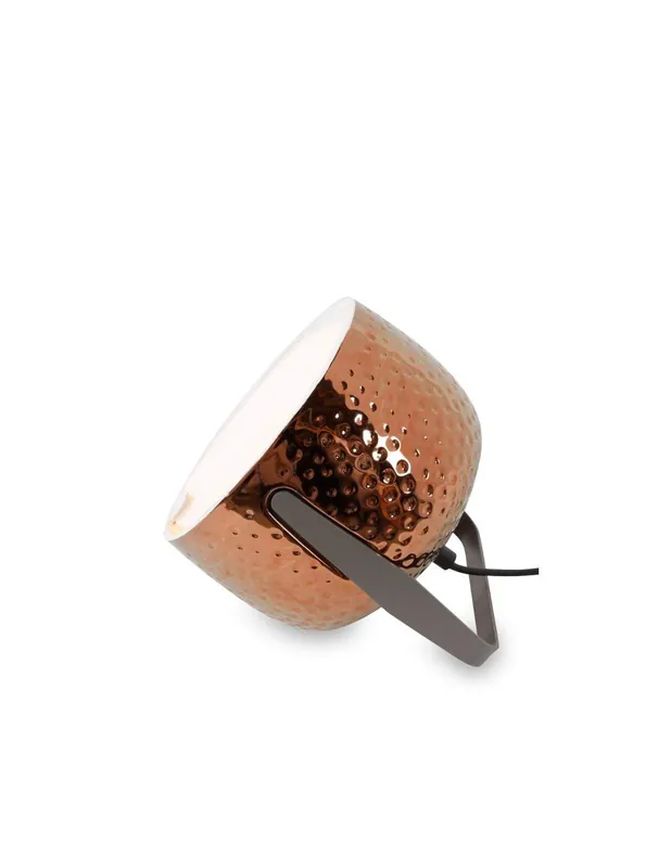 Karman BAG HP154 BR INT lampada moderna ceramica bronzo con texture Pagamento Sicuro