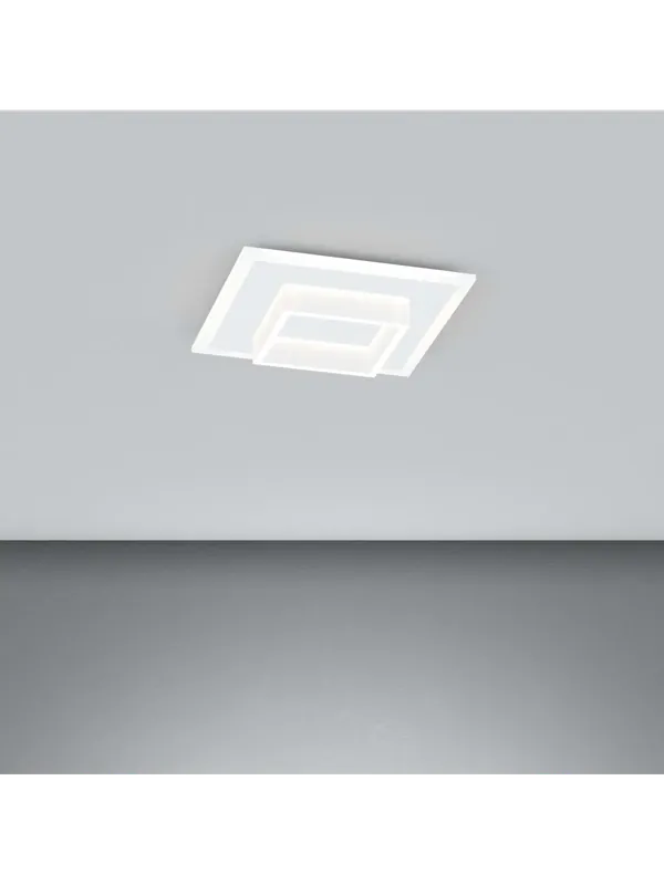 Offerta Lampo Plafoniera moderna a led d.35cm design quadrato tpl 1032