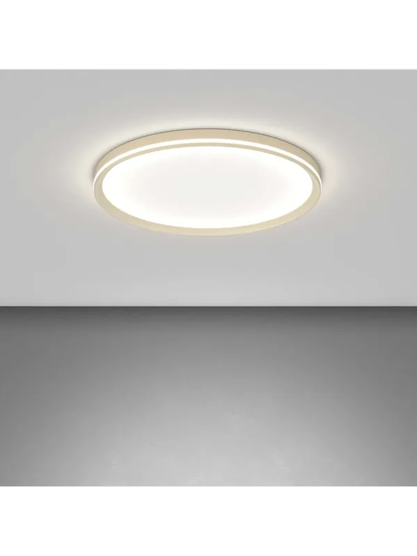 Plafoniera moderna a led d.60cm design doppia luce tpl 1031 Soddisfatti O Rimborsati