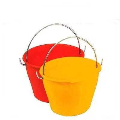Must-Have Secchio MEK-EDIL per muratore in polietilene Rosso
