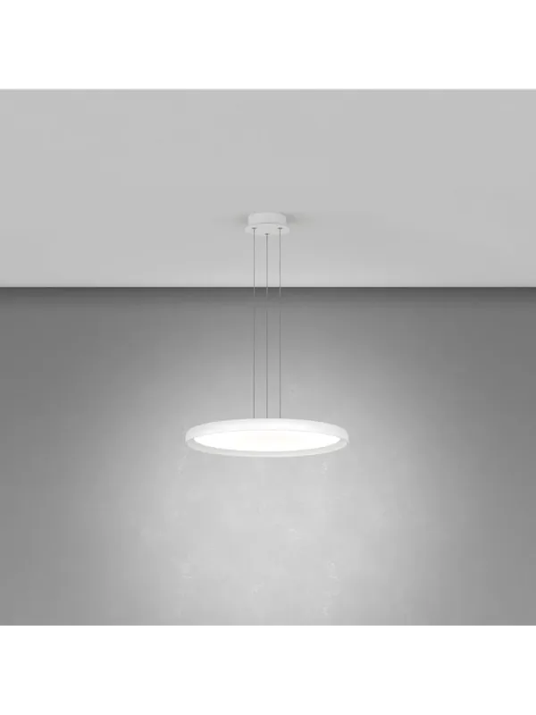 Lampadario a sospensione led moderno d.50cm design tpl 1021 Popolare