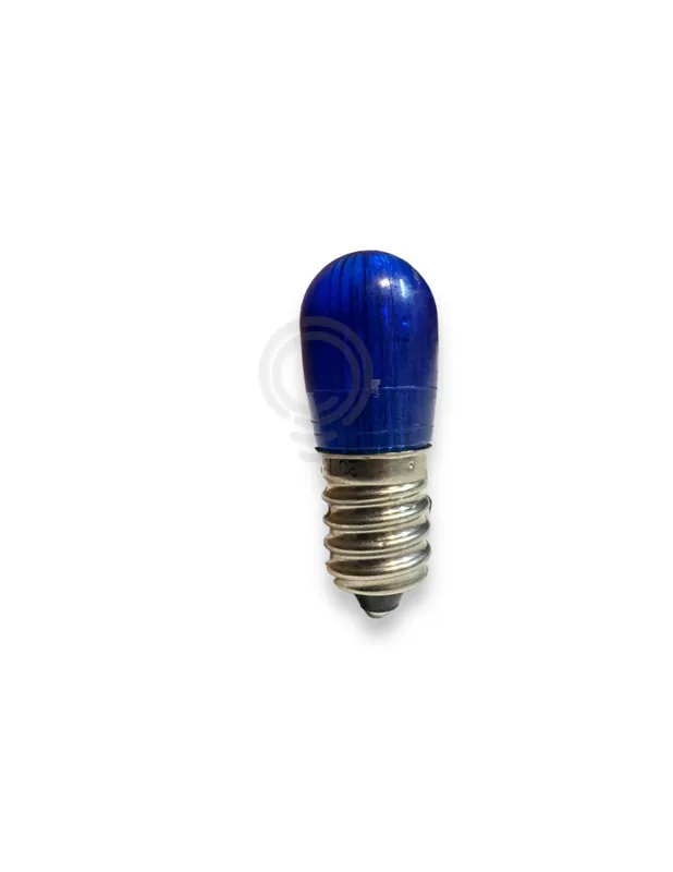 Nuova Collezione Lampada a led luminaria BLU E14 2.4w 19x47 10-36v natalizio