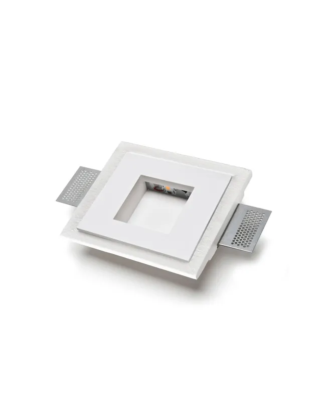 Offerta Speciale 4062 faretto segna passo led quadrato da incasso di 9010