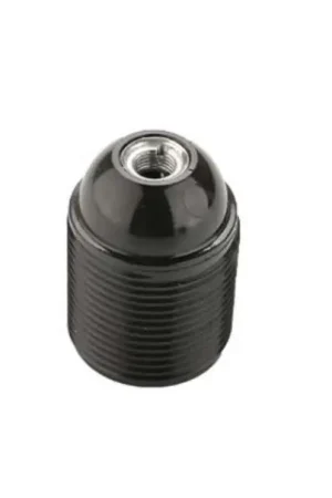 Portalampada in resina termoindurente Fai E27-nero-0192/N Vendita Finale