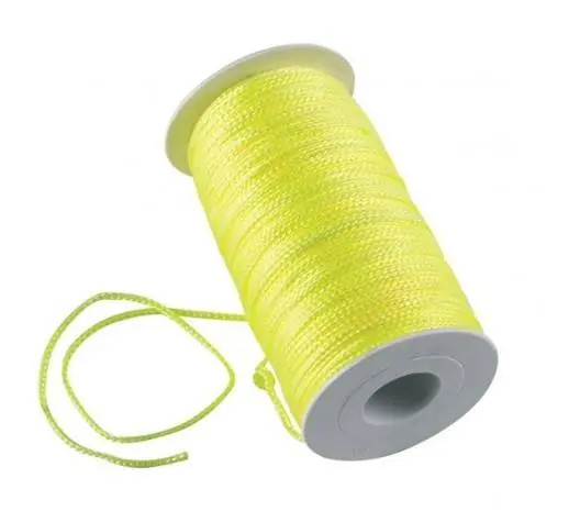 Scelto Dai Clienti FILO MURATORE LENZA EDILIZIA Ø 3mm GIALLO 100 metri