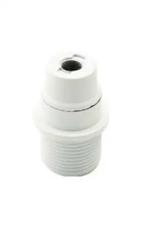 Portalampada in resina termoindurente Fai E14 bianco- 0193 Offerta Lampo