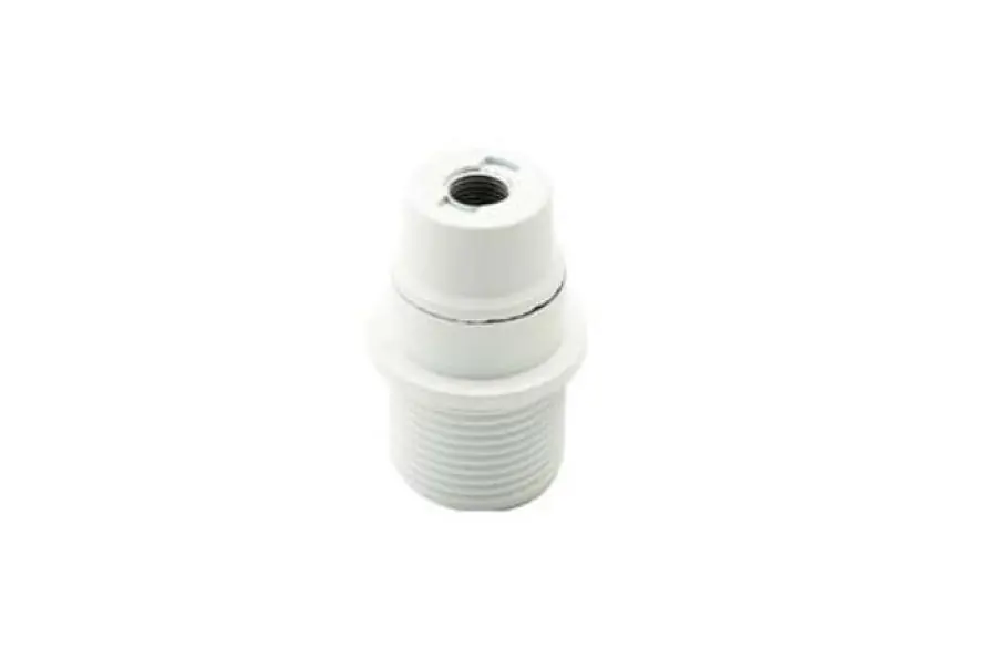 Portalampada in resina termoindurente Fai E14 bianco- 0193 Offerta Lampo