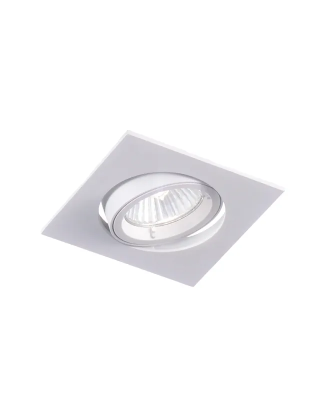 Promozione Esclusiva Rossini Thera 205981 faretto da incasso quadrato orientabile foro 82 mm