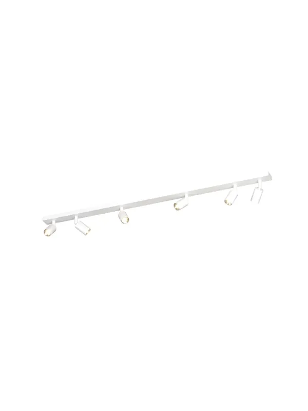 Faretto spot orientabile plafoniera moderna a led design a 6 luci tpl 1059 Novità