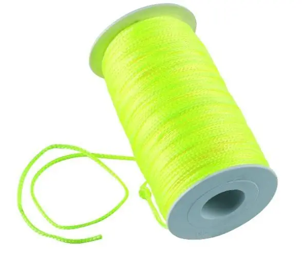 FILO MURATORE LENZA EDILIZIA Ø 3 mm GIALLO 100 mt Super Prezzo
