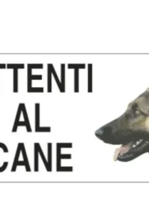Miglior Prezzo Cartello alluminio Cartelli Segnalatori attento al cane - EF8505