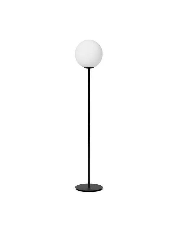 Quantità Limitata Miloox Jugen black lampada da terra 1 luce