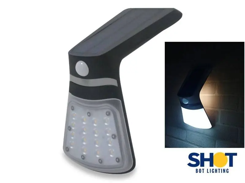 PROIETTORE SOLARE RICARICABILE LED 2W YUMA Nuova Collezione