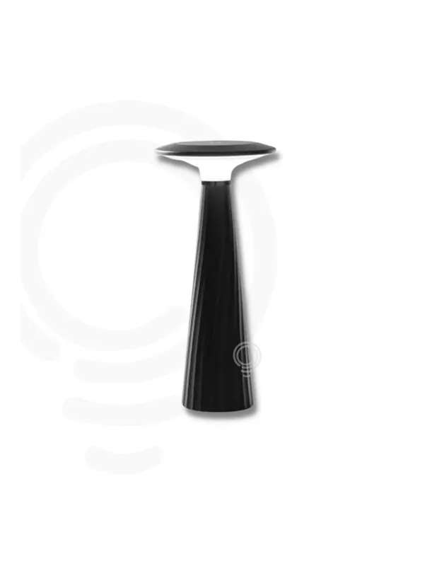 lampada da tavolo brio in pc nero led 3 5w 200lm 3000k 28 5x13x13 ip44 cm Promozione Esclusiva